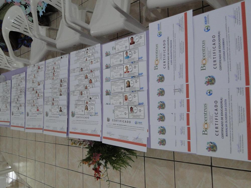 Formação em Homeopatia Popular em Santarém/Pará